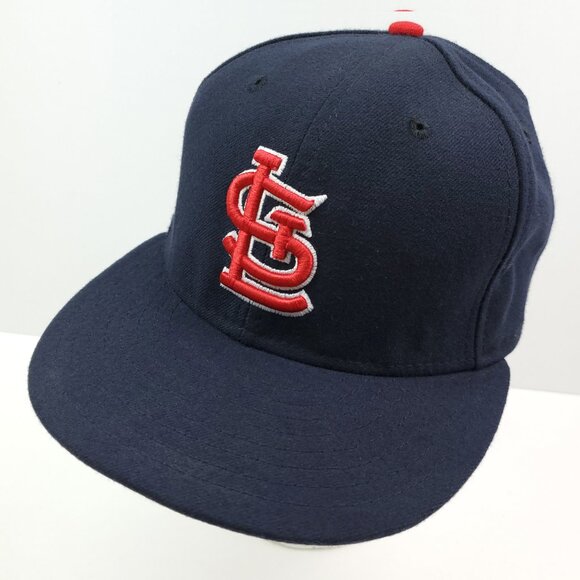 St. Louis Cardinals Fitted Hat New Era 59Fifty On-Field MLB Baseball 6 7/8 - Picture 1 of 11
